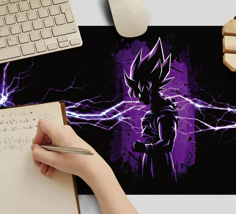 Anime Mauspad Goku super saiyajin - TenStickers