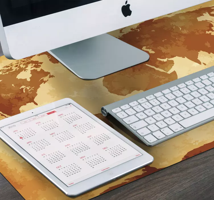 Mousepad Weltkarte Alte weltkarte - TenStickers