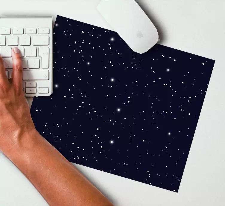 Mauspad originell Sternenklare nacht - TenStickers