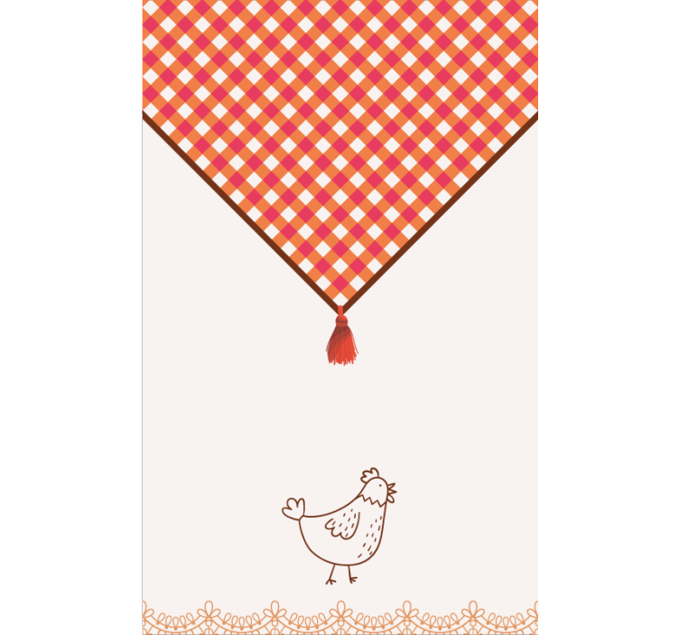 Rollo Fenster Küche traditioneller landhausstil - TenStickers