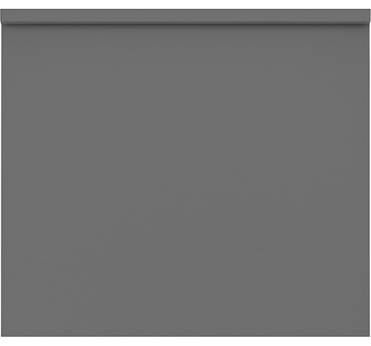 Rollo Fenster Grau schlichte elegante farbe - TenStickers