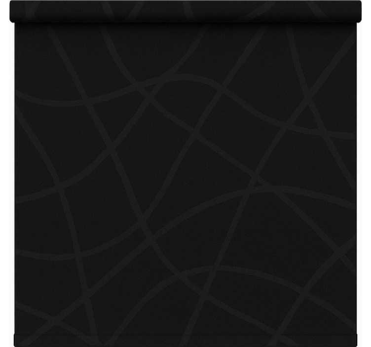 Rollo fenster home office beruhigendes schwarz - TenStickers