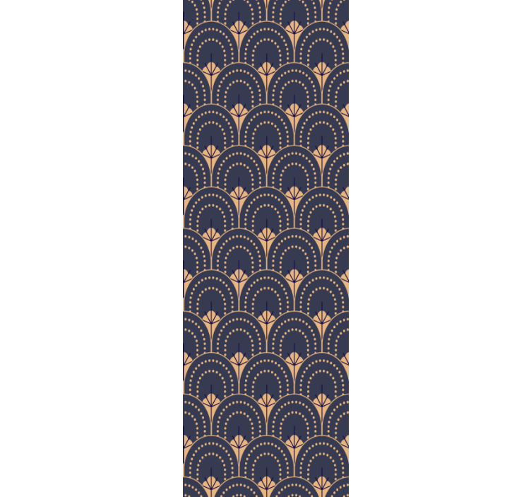 Rollo fenster büro mit kunstvollem fächerdesign - TenStickers