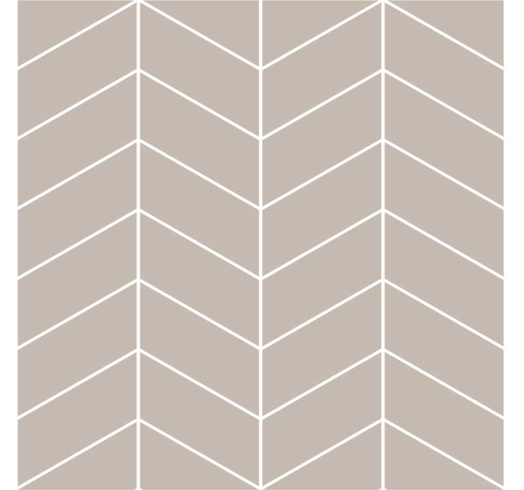 Rollo fenster küche im skandinavischen beige und weiß - TenStickers