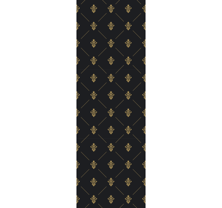 Rollo fenster küche elegante dunkle fliesen - TenStickers