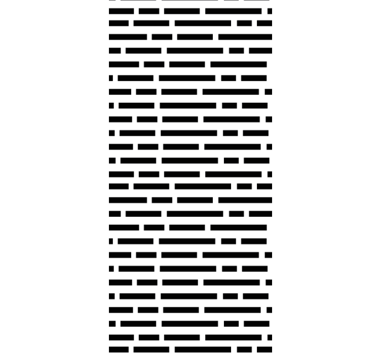 Rollo fenster küche im nordischen schwarz-weiß-design - TenStickers