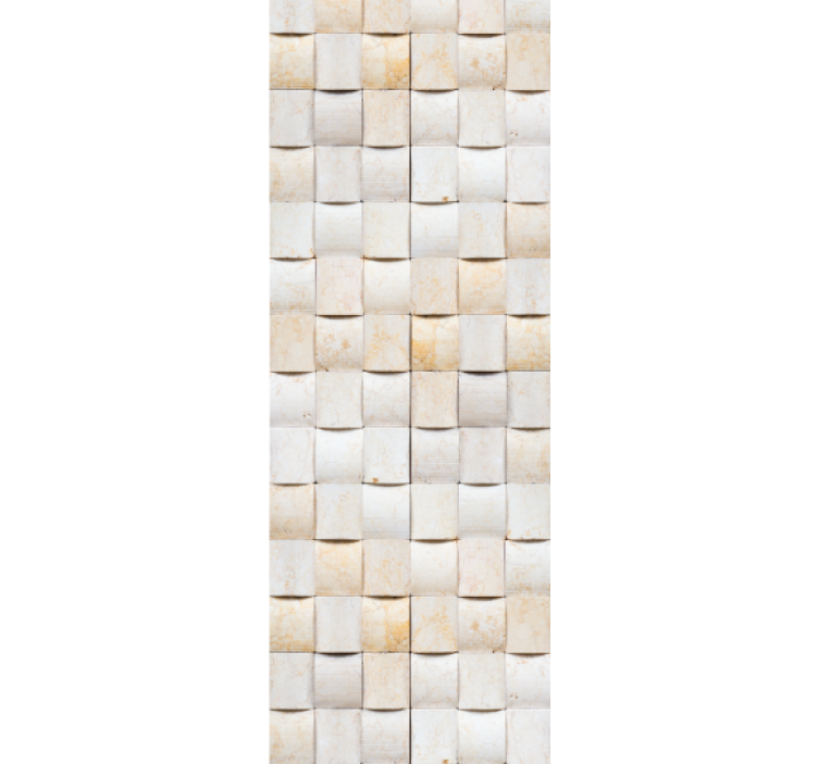 Rollo fenster küche 3d ziegelmuster - TenStickers