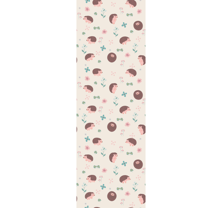 Rollo fenster kinderzimmer igel sammlung - TenStickers