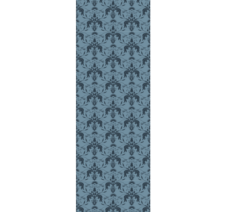 Rollo fenster home office mit blumigen mustern - TenStickers