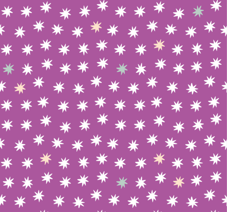 Rollo fenster jugendzimmer weiße sterne für kinder - TenStickers