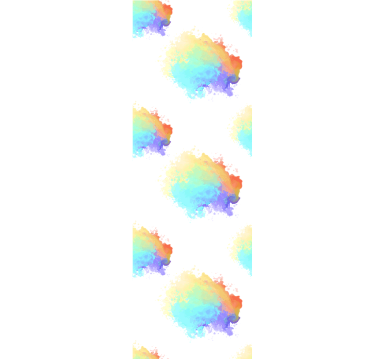 Rollo fenster jugendzimmer farbexplosion party - TenStickers