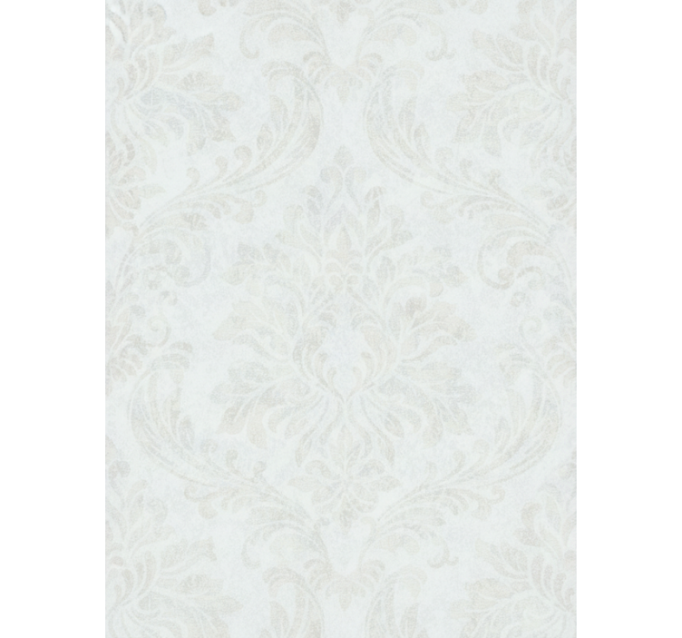 Rollo fenster elegant mit damast blumenmuster - TenStickers