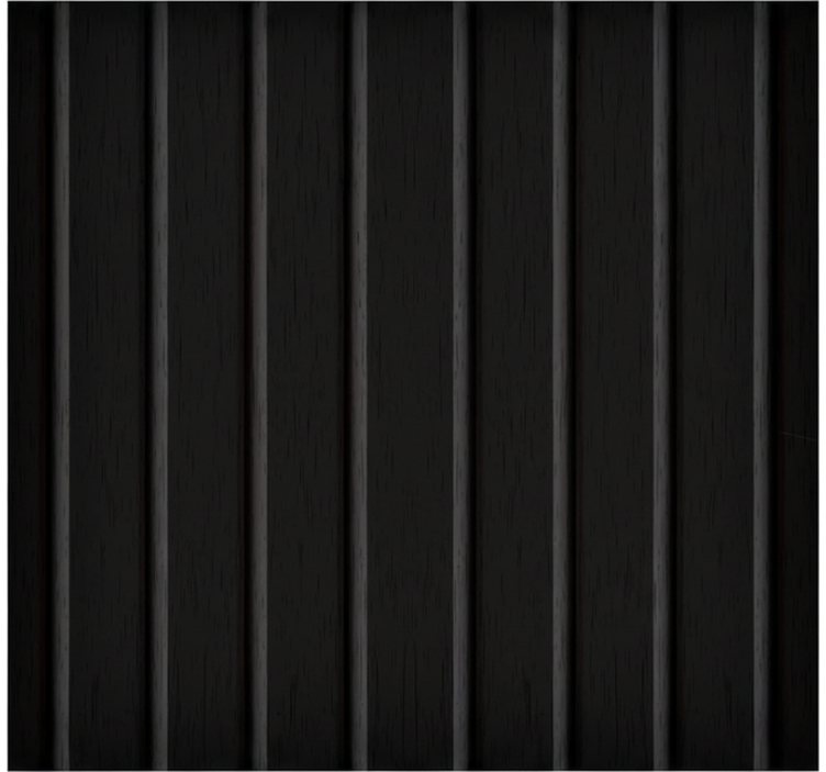 Rollo fenster elegant rustikales schwarzes paneel - TenStickers