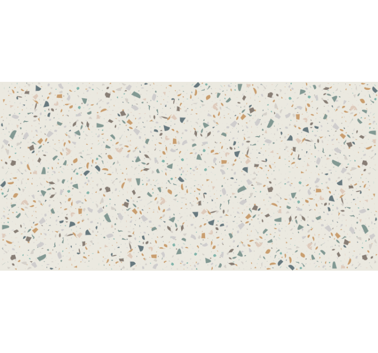 Rollo fenster beige im beige terrazzo-motiv - TenStickers