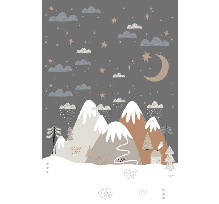 Berge nordic rollo - TenStickers