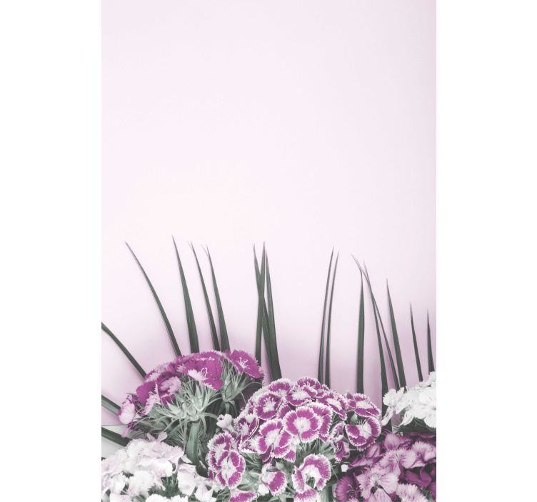 Rollo fenster blumen und pflanzen schöne blumenarrangements - TenStickers
