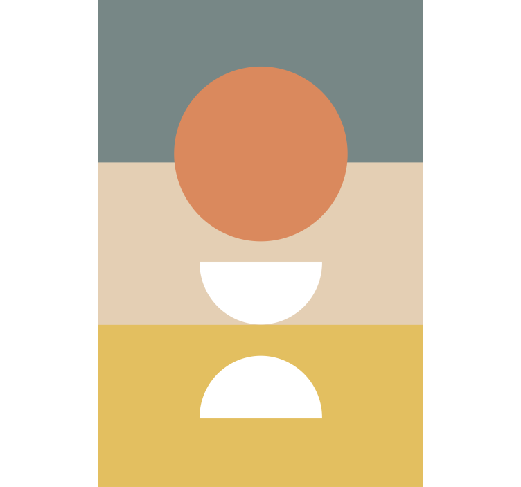 Rollo Fenster Modern anordnung geometrischer formen - TenStickers