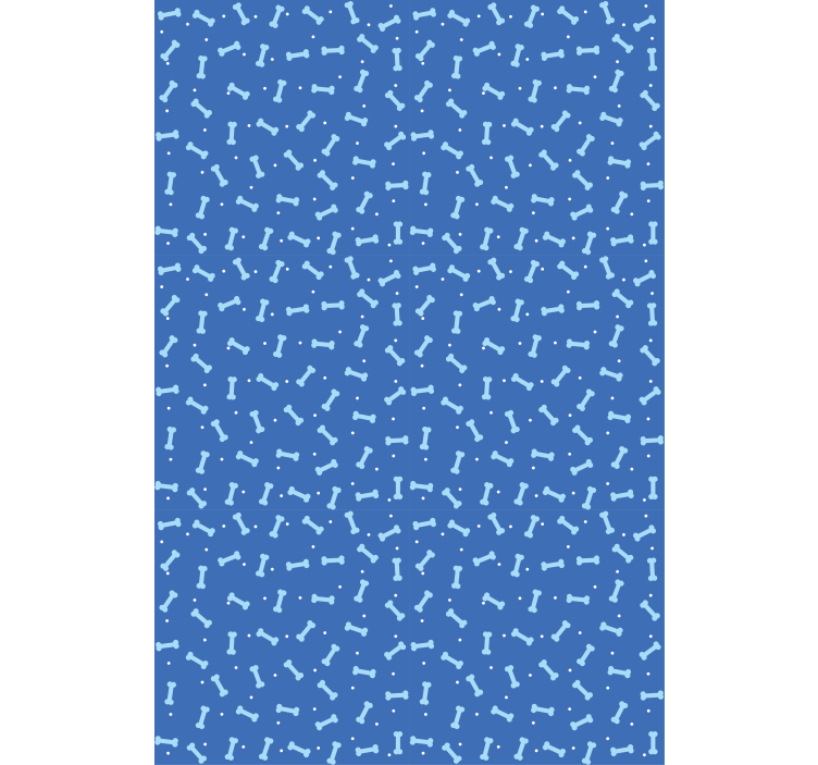 Rollo Fenster Tiere hundeknochenmuster - TenStickers