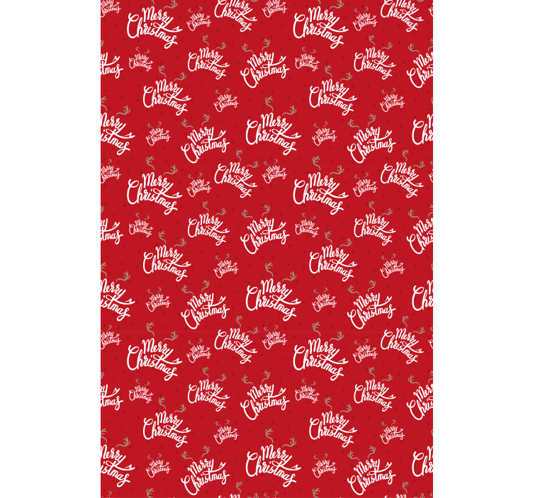 Weitere Rollos Frohe weihnachten mit rentieren - TenStickers