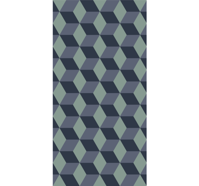 Rollo Fenster Modern geometrische figurenorganisation - TenStickers