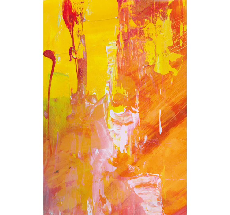 Rollo Fenster mit Muster lebendige abstrakte spritzer - TenStickers