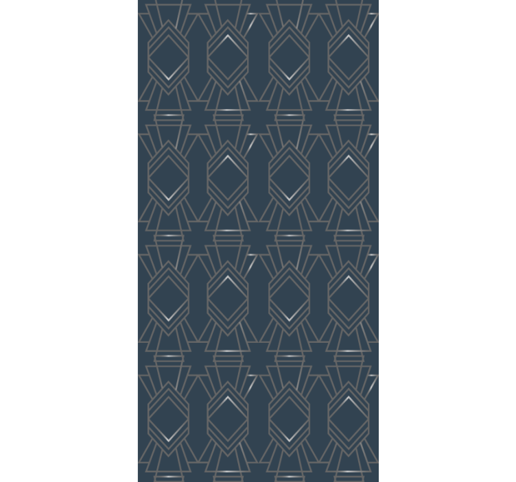 Rollo Fenster Modern muster mit geometrischen formen - TenStickers