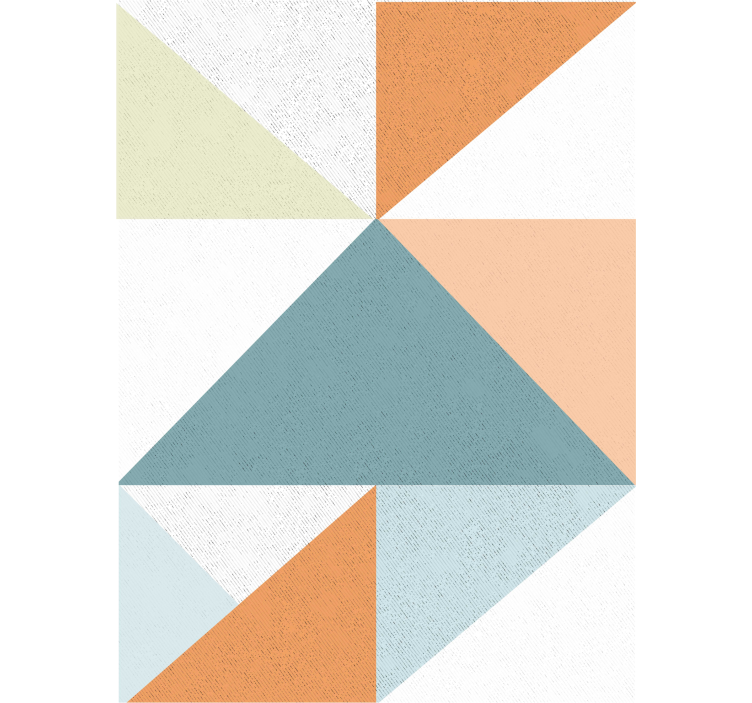 Rollo fenster modern mit geometrischem dreiecksmuster - TenStickers