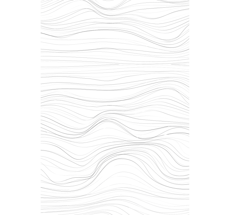 Elegante Rollos eleganter wellenvorhang - TenStickers