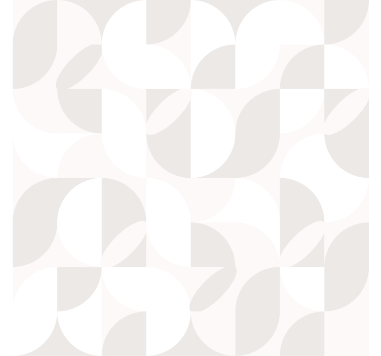 Rollos fürs Wohnzimmer retro-weißtöne - TenStickers