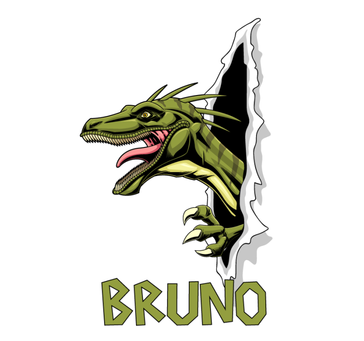 Dinosaurier Rollos jura-raptor - TenStickers
