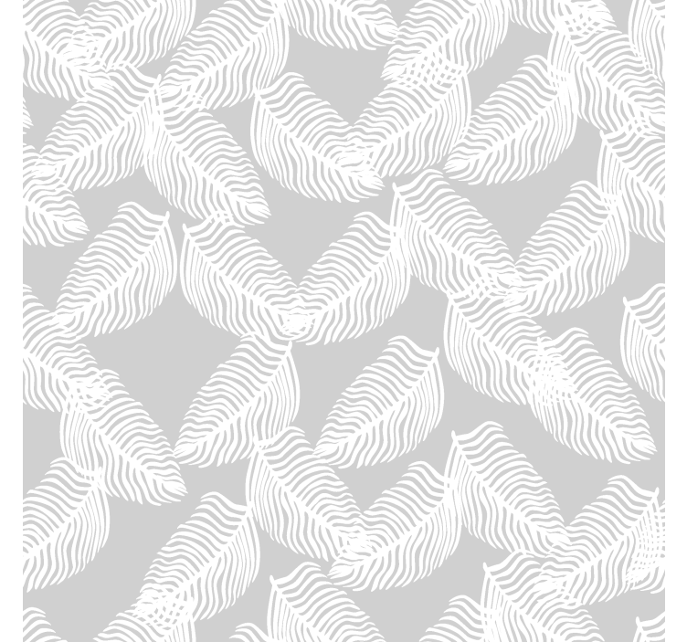Moderne Rollos grau minimalistisch floral - TenStickers