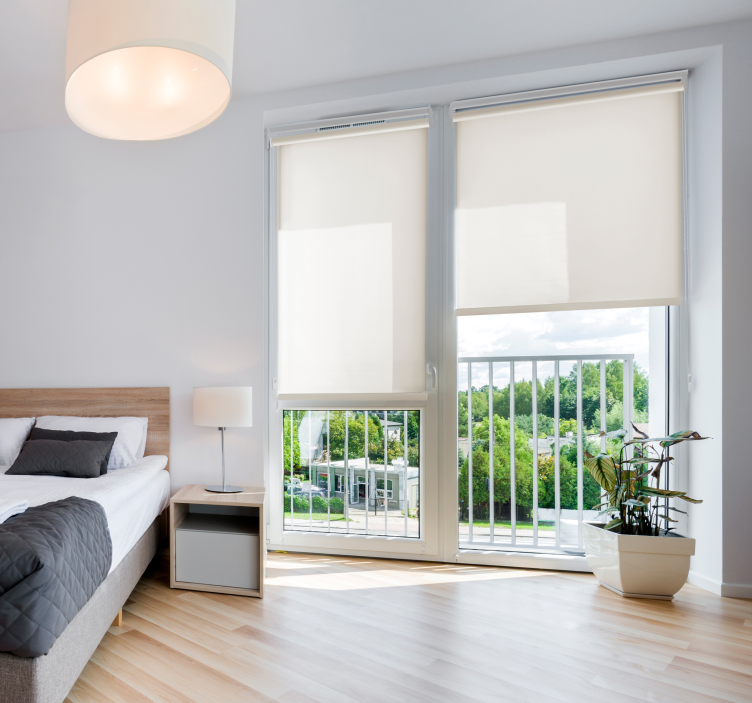 rollo Cremeweiß Lichtdurchlässig - TenStickers