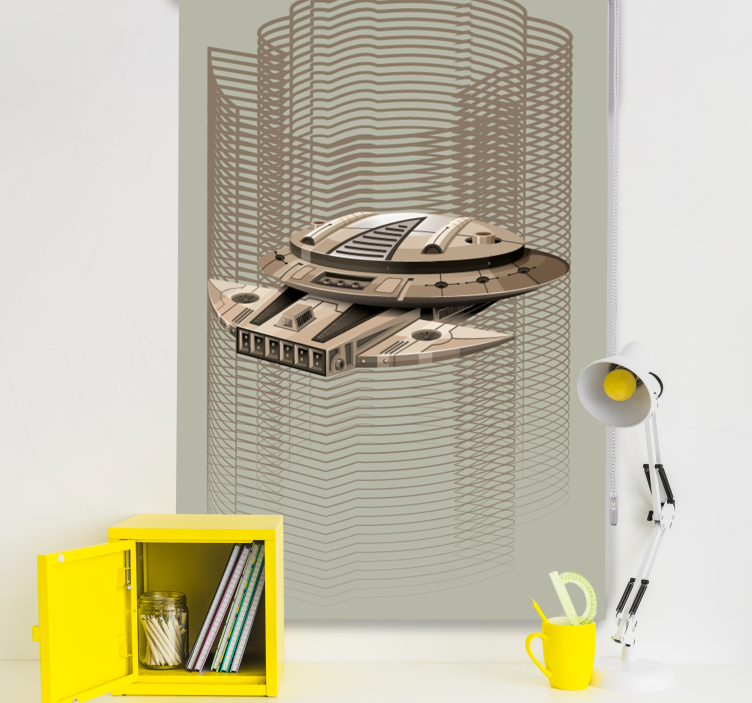 rollo Geeks Raumschiff - TenStickers