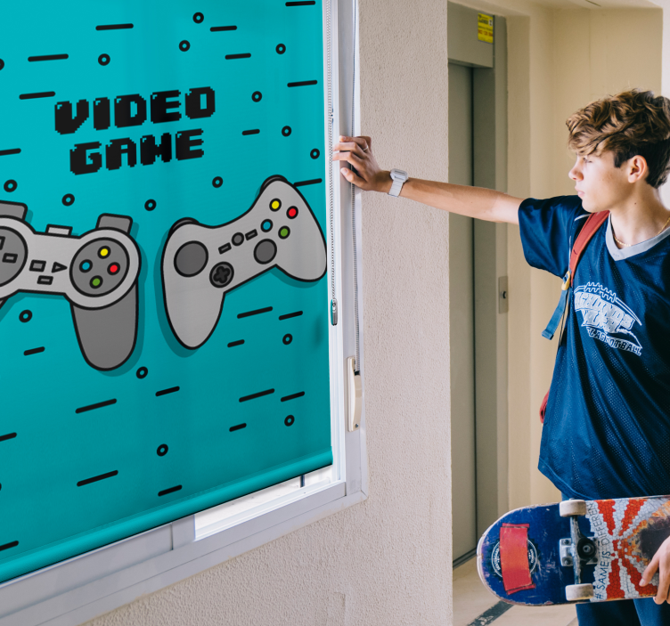 rollo Geeks Zwei retro-controller - TenStickers