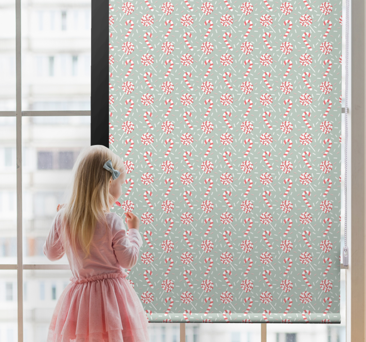 Rollo Fenster Blumen und Pflanzen blumenmuster - TenStickers