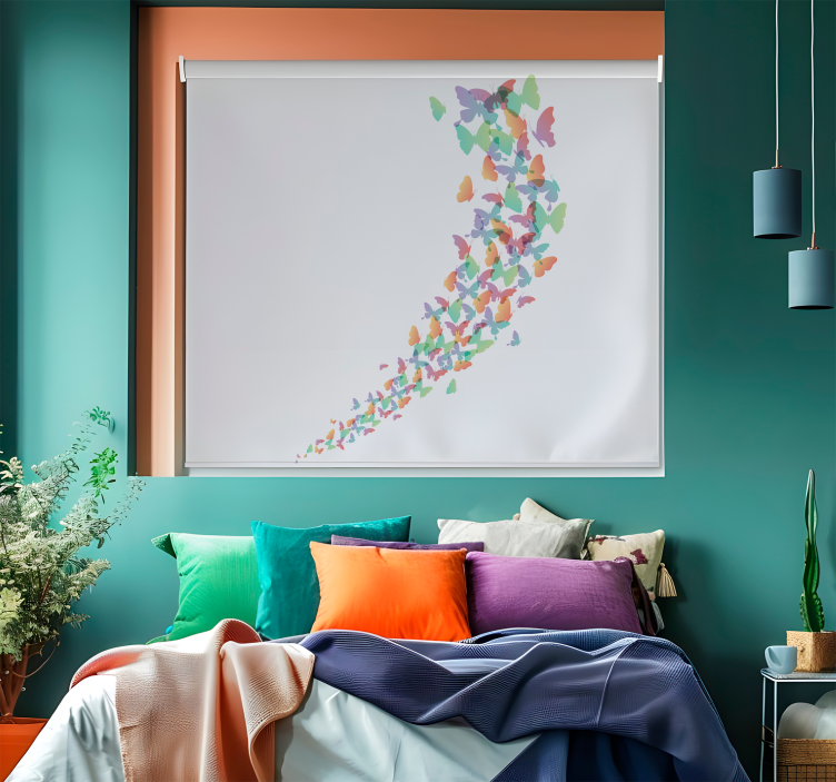 Rollos Schmetterlinge online fliegen - TenStickers