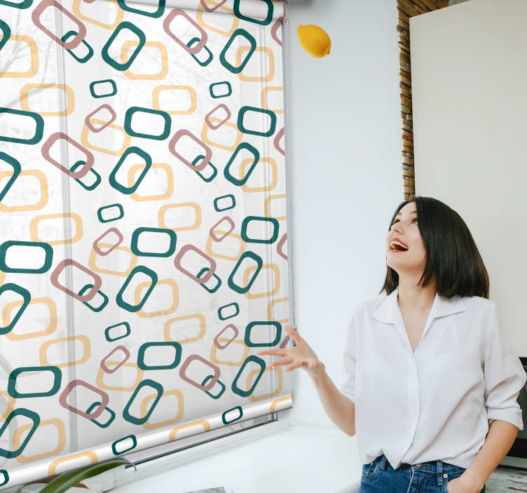 Skandinavische Rollos Abstrakte unregelmäßige formen - TenStickers