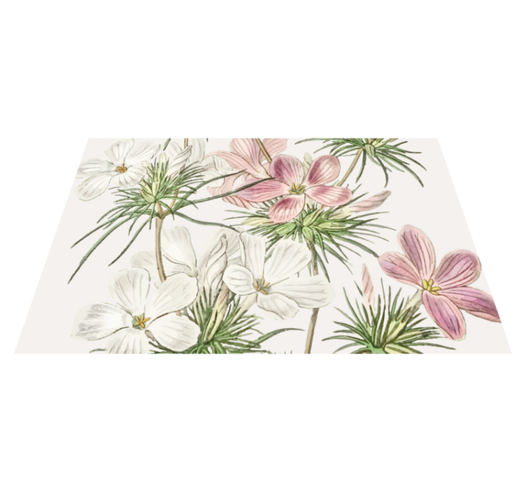 Tischsets originell florales botanisches arrangement - TenStickers