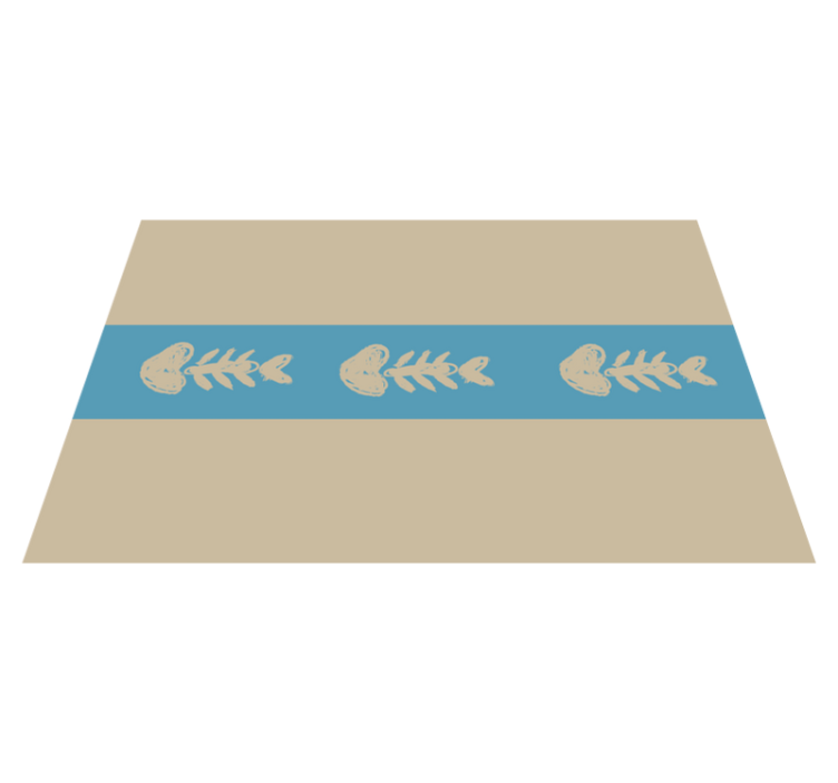 Tischsets originell mit einzigartigem fischgrätenmuster - TenStickers