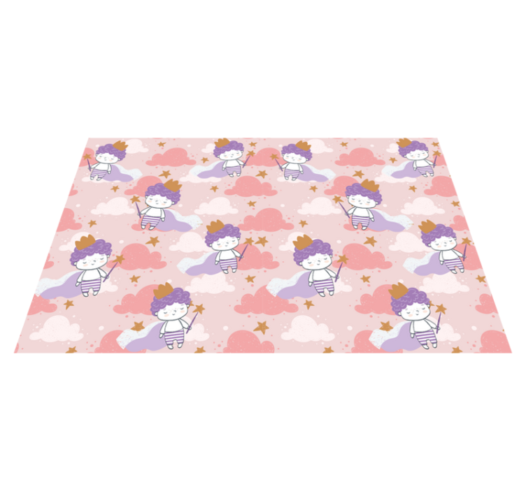 Tischset kinder mit niedlichen animationsfiguren - TenStickers