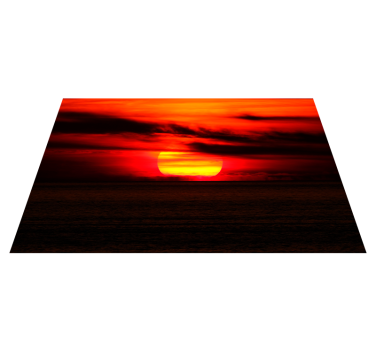 Tischset elegant sonnenuntergang über dem ozean - TenStickers