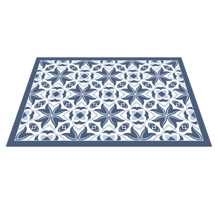 Tischset modern Blumenstrauß im hampton-stil - TenStickers