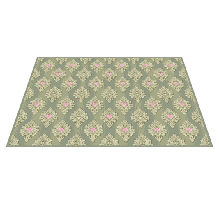 Tischset elegant mit floralem motiv grace - TenStickers