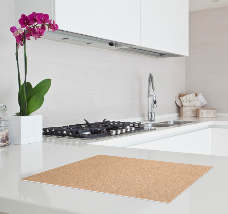 Platzset Textur Bild tischdecke aus kork - TenStickers