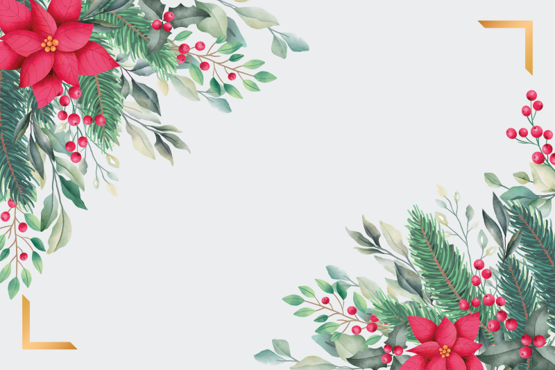 Tischset Weihnachten Weihnachtsschmuck - TenStickers