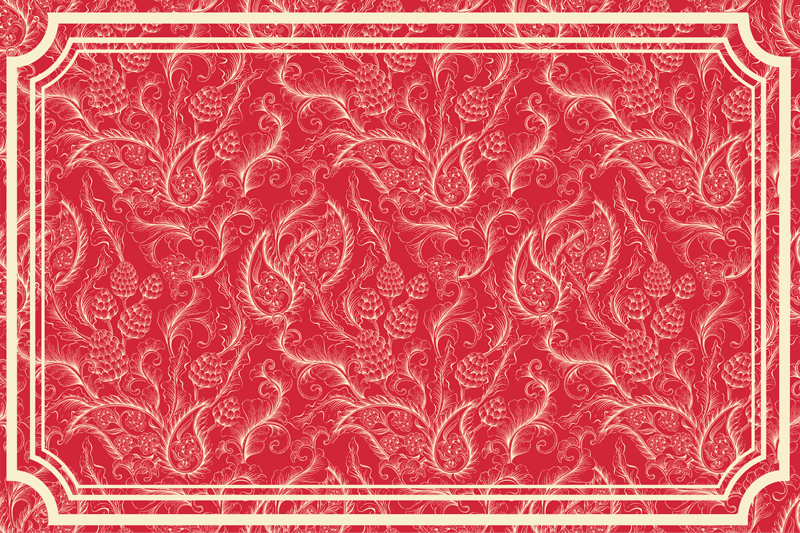 Tischset textur blumeninspiriert hintergrund - TenStickers