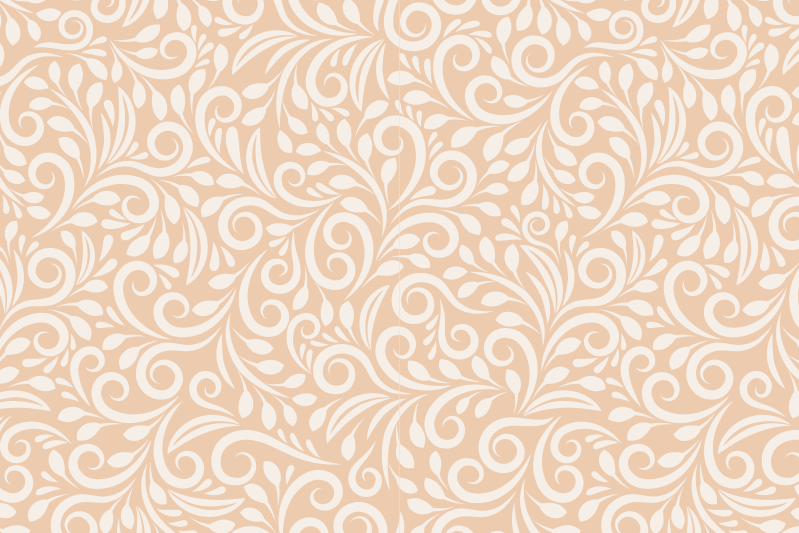 Tischset textur elegantes botanisches element - TenStickers