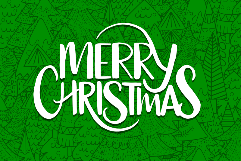 Tischset weihnachten frohe festtagsgrüße - TenStickers