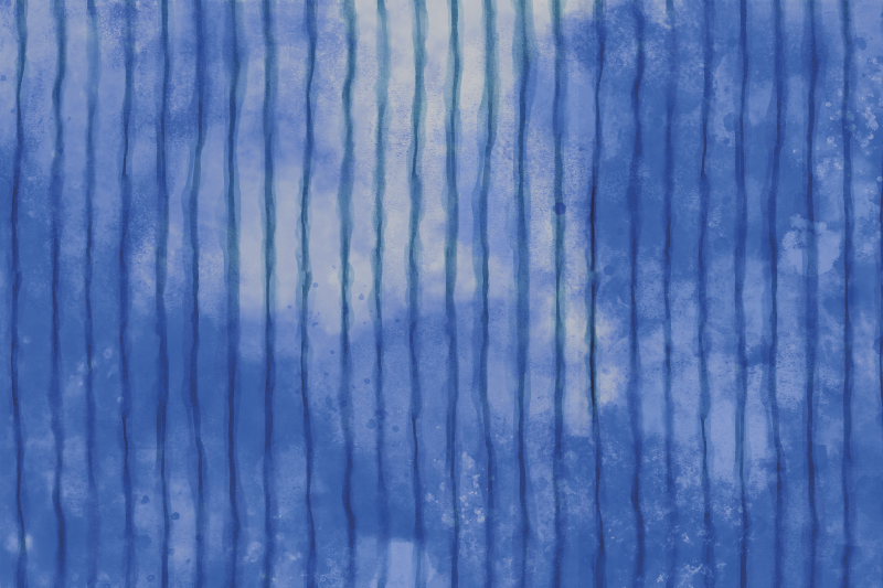 Tischset textur mit blauem streifenmuster - TenStickers