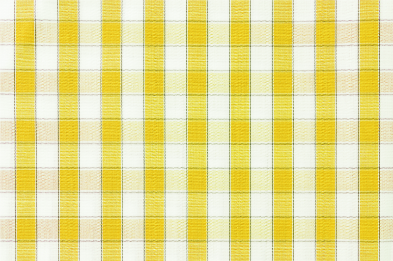 Tischset textur mit gelbem karomuster - TenStickers